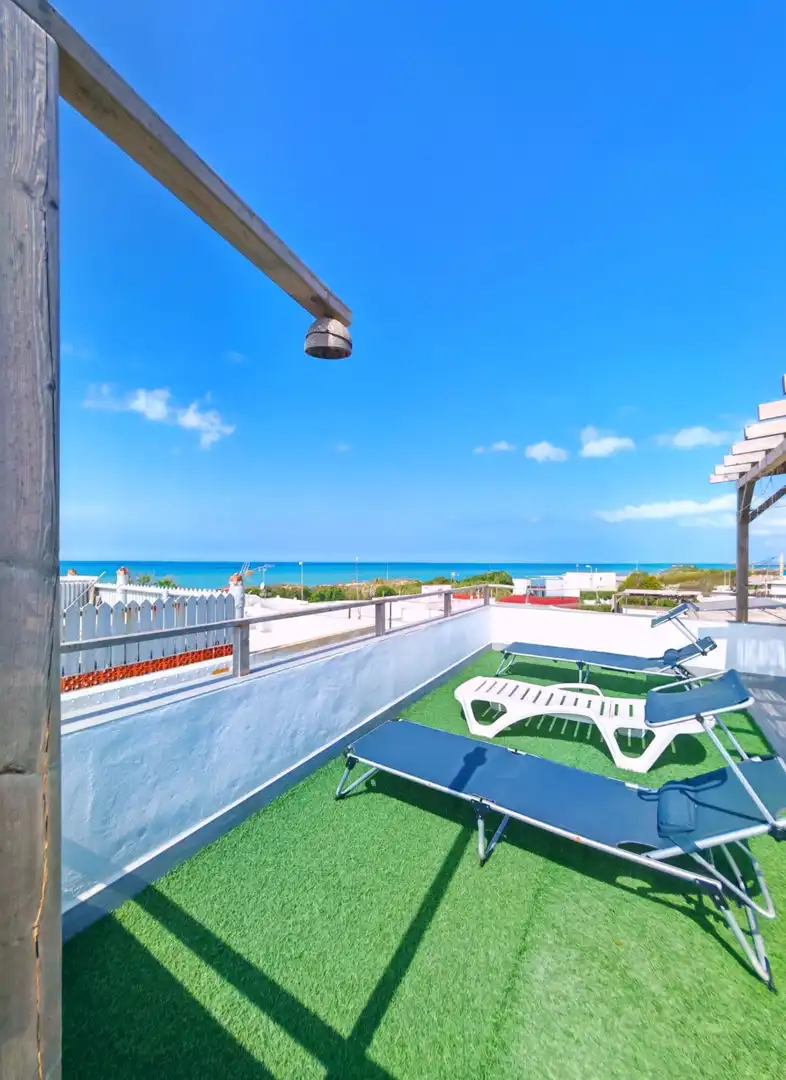 Terrace of Houses for sale in Vejer de la Frontera  with Air Conditioner, Terrace and Furnished