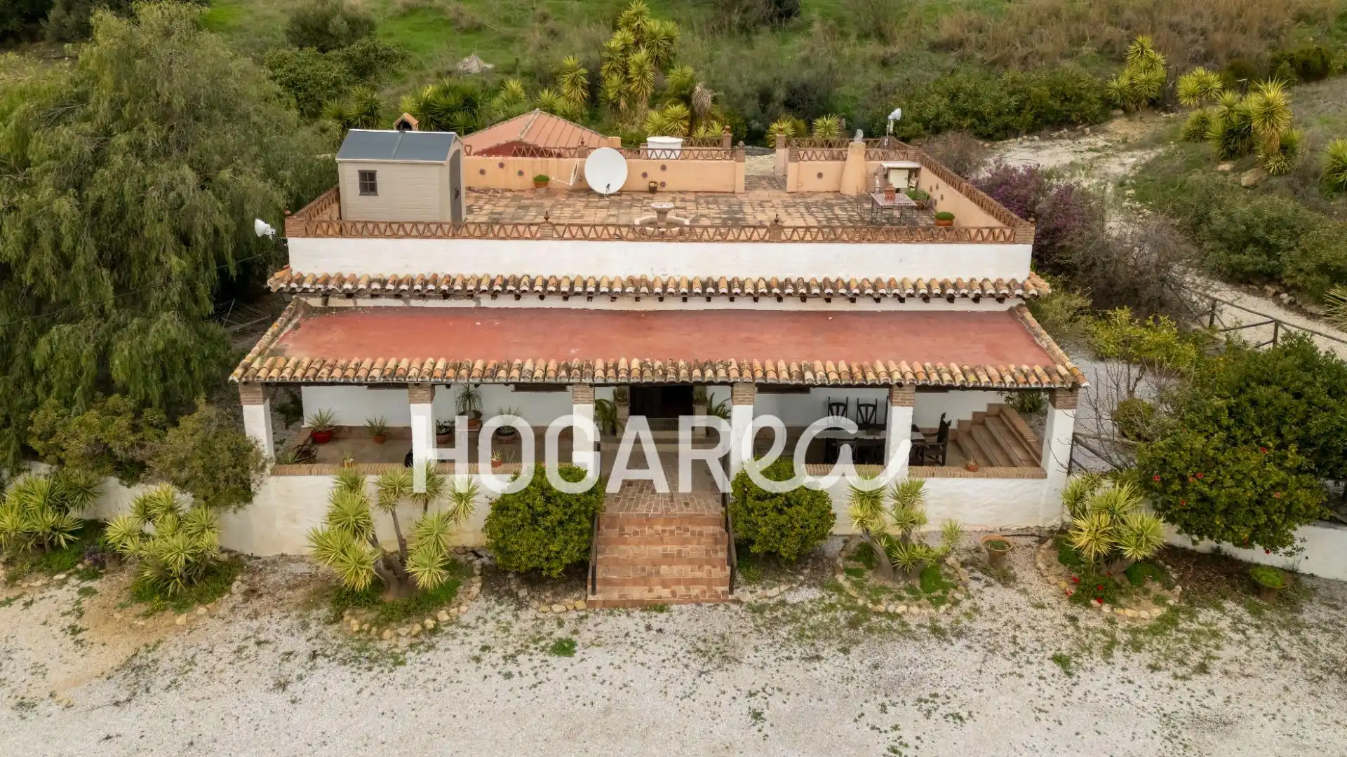 Finca rústica en venta en Alcaucín con Jardín privado, Terraza y Piscina