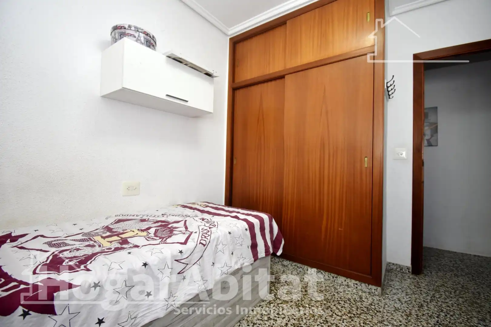Bedroom of Flat for sale in Castellón de la Plana / Castelló de la Plana  with Air Conditioner, Heating and Furnished