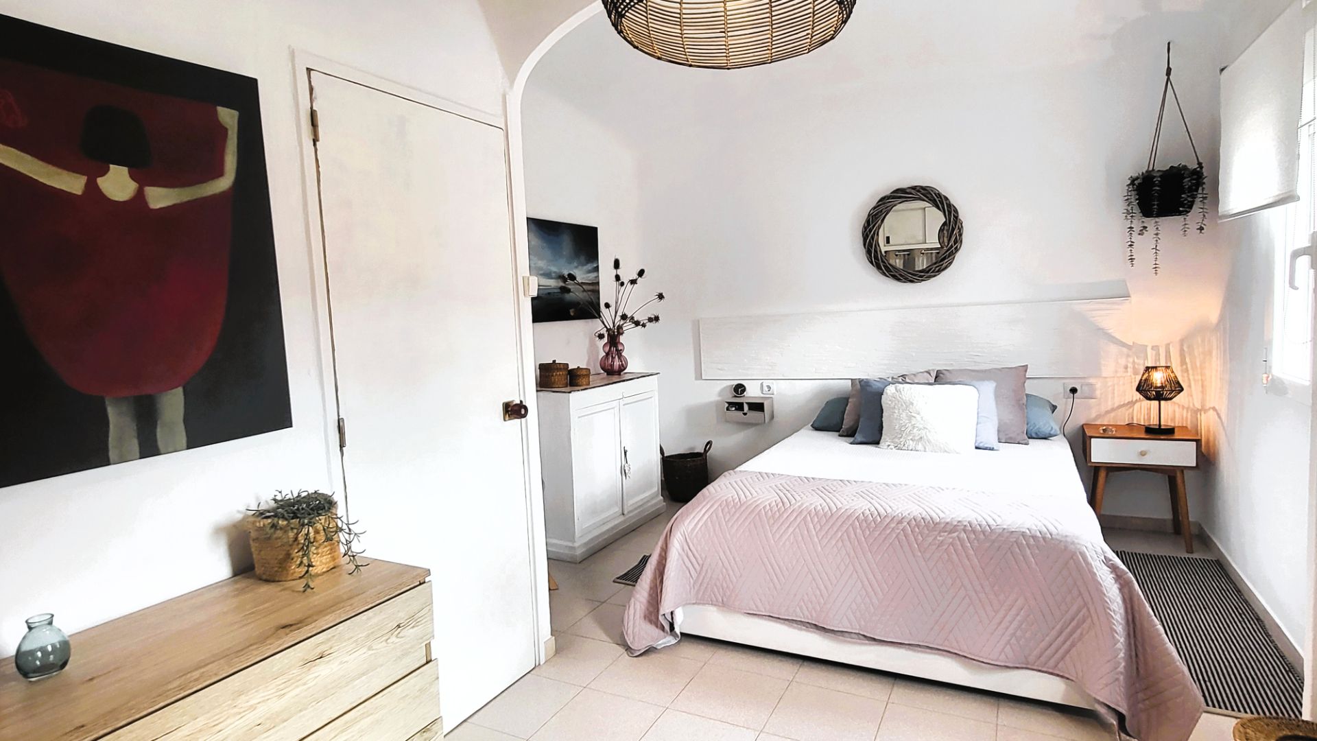 Bedroom of Single-family semi-detached for sale in Banyoles  with Heating, Terrace and Storage room