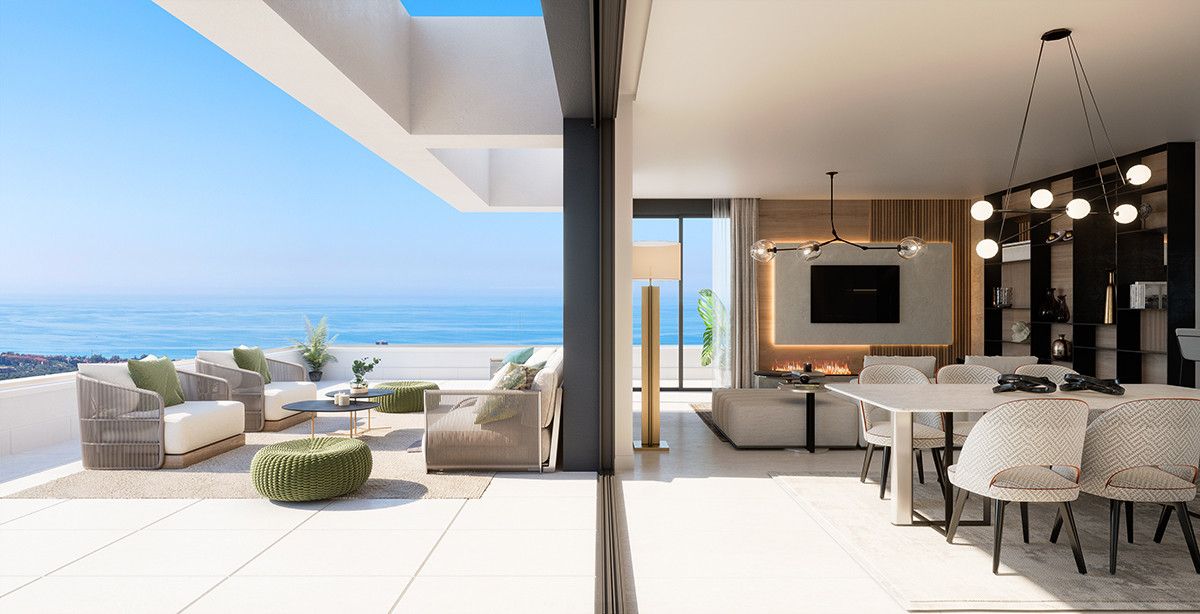 Terrace of Apartment for sale in Marbella  with Air Conditioner, Terrace and Swimming Pool