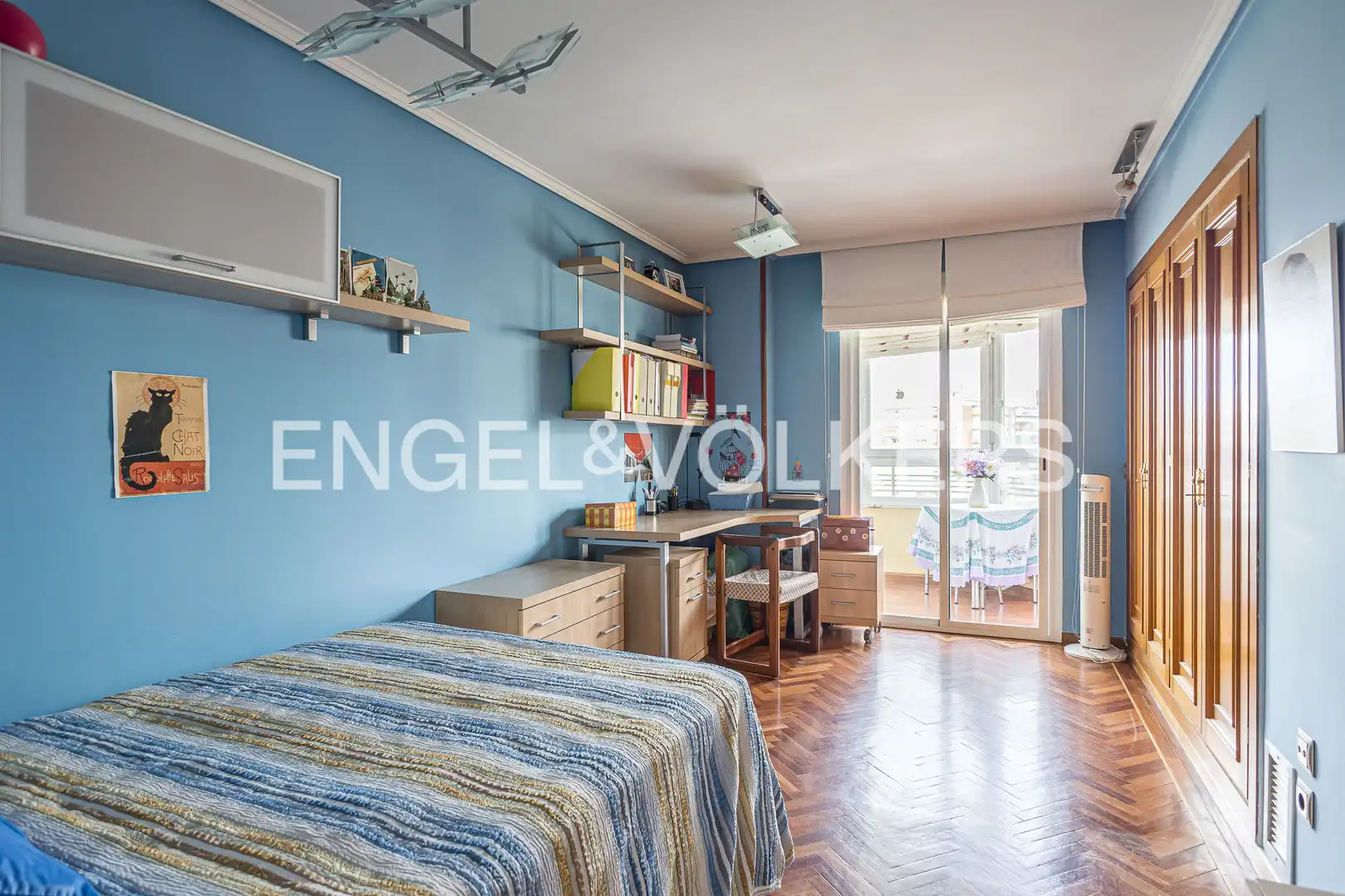 Bedroom of Flat for sale in Madrid  with Heating, Storage room and Furnished