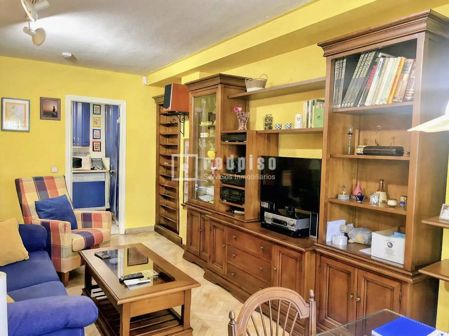 Sala de estar de Piso en venta en Madrid con Aire acondicionado, Calefacción y Parquet