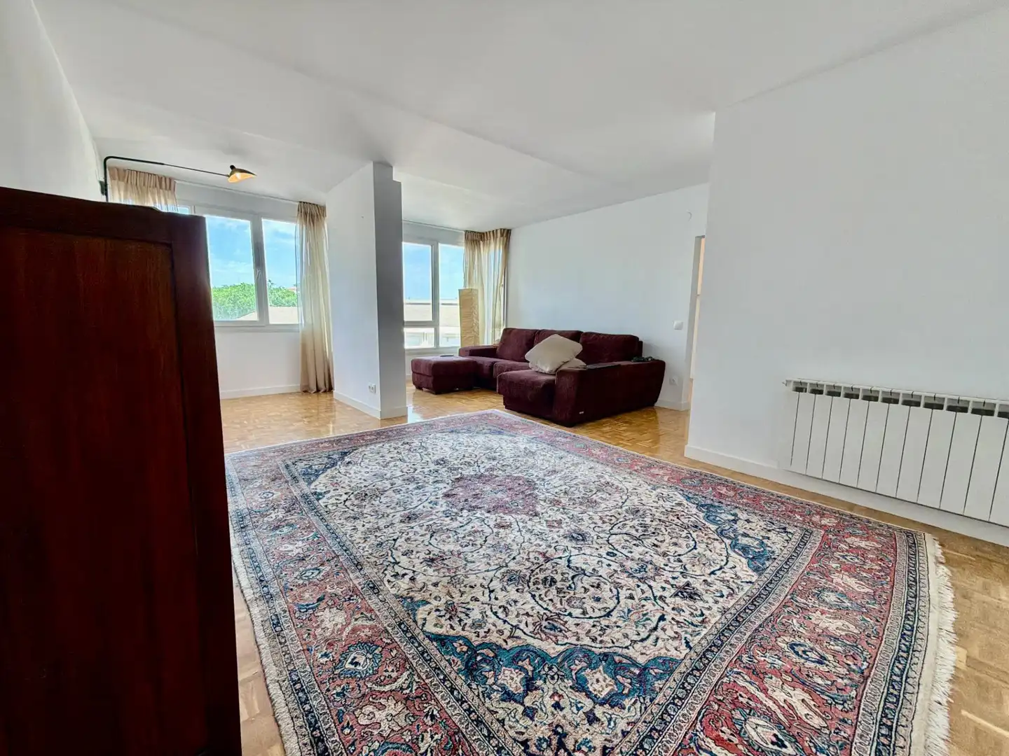 Living room of Flat for sale in Alcalá de Henares  with Heating and Furnished