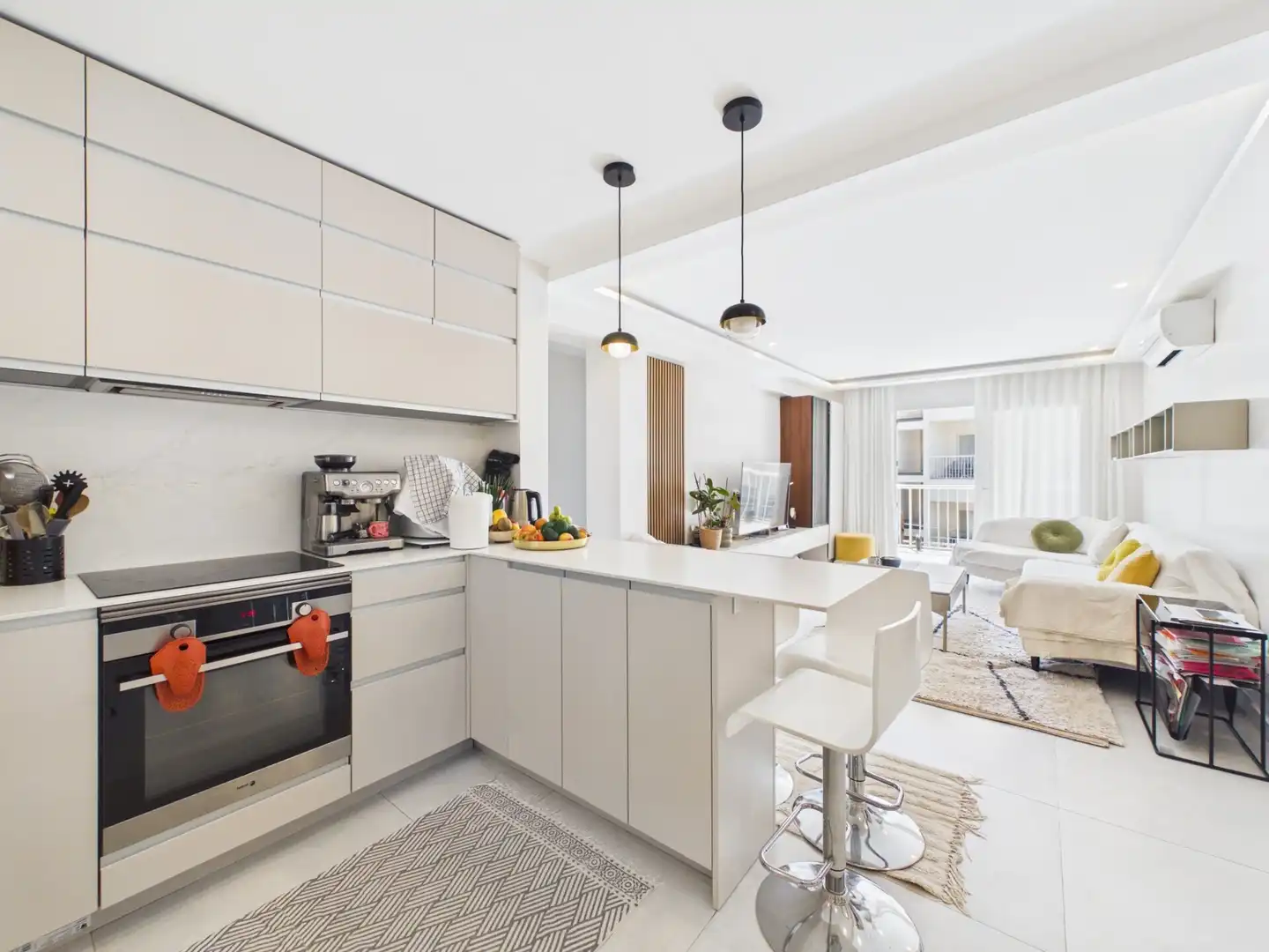 Cocina de Piso de alquiler en Calvià con Aire acondicionado, Amueblado y Se aceptan mascotas