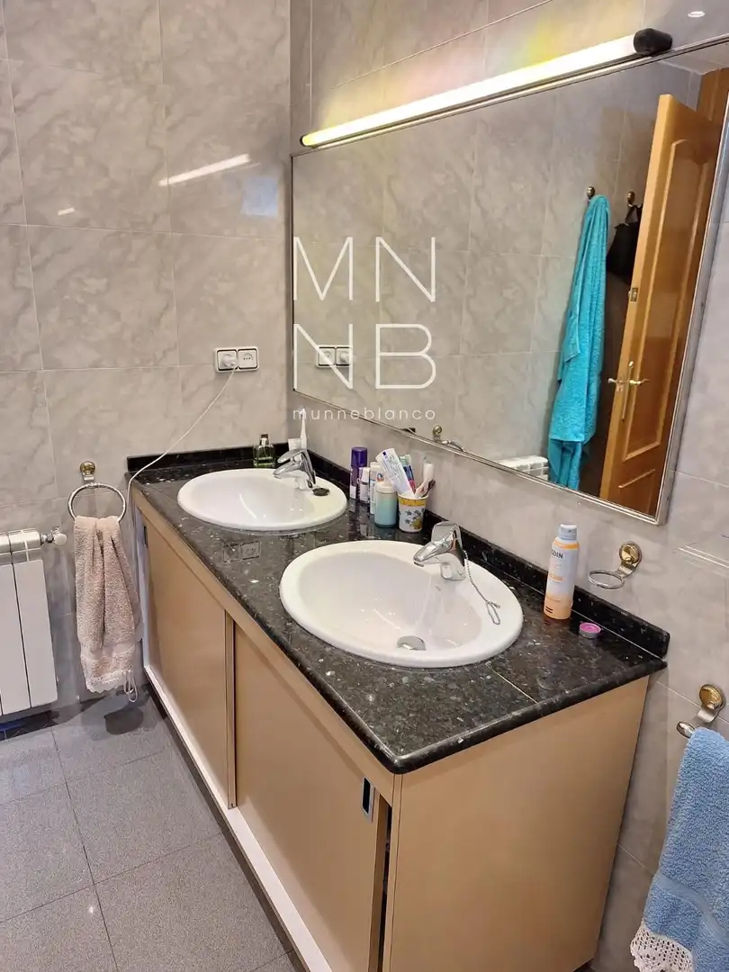 Badezimmer von Wohnung zur Miete in Sant Vicenç de Montalt mit Klimaanlage, Heizung und Terrasse