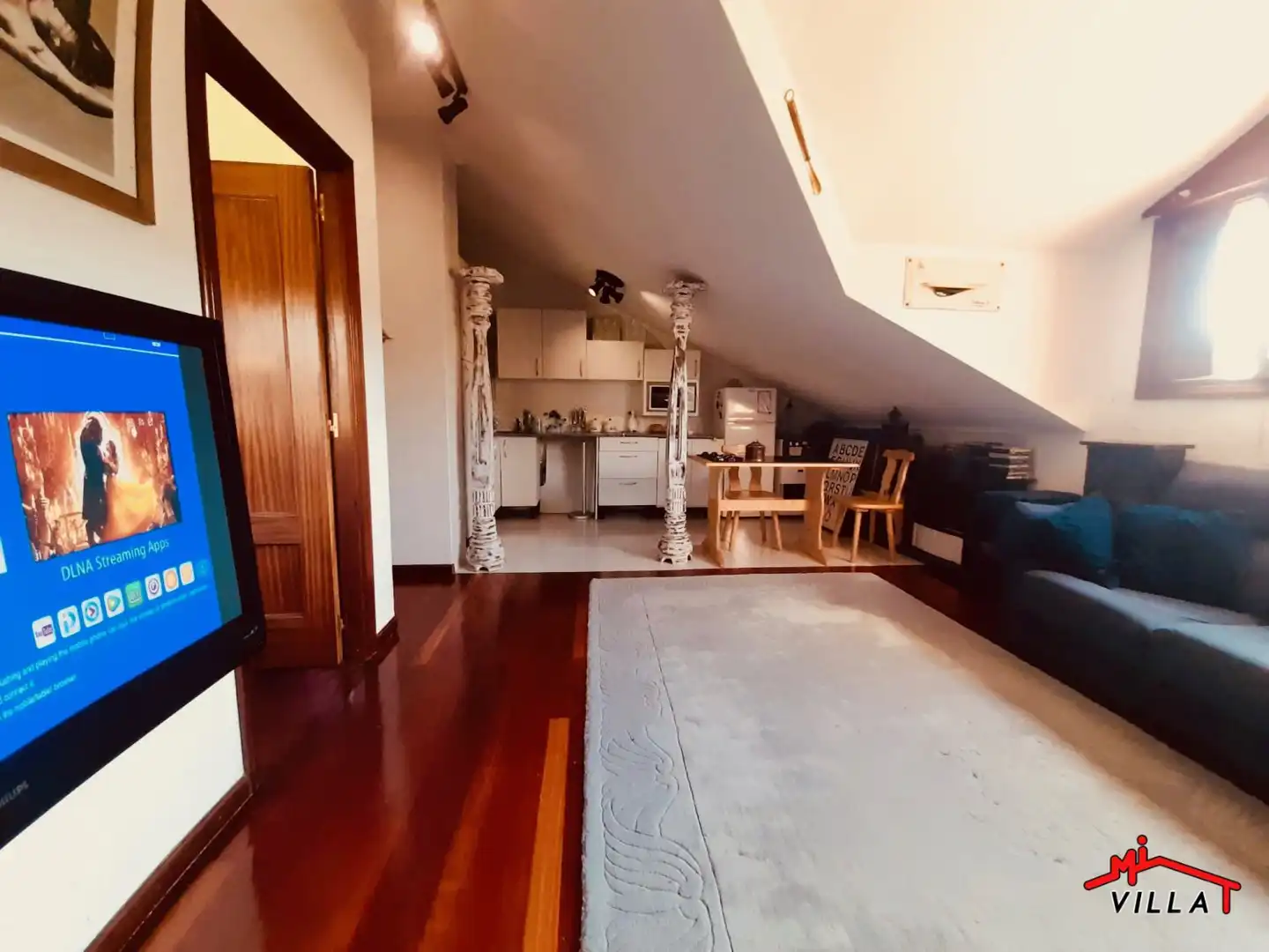 Sala d'estar de Àtic en venda en Rasines amb Calefacció