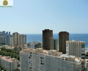 Vista exterior de Àtic en venda en Benidorm amb Jardí privat, Parquet i Terrassa