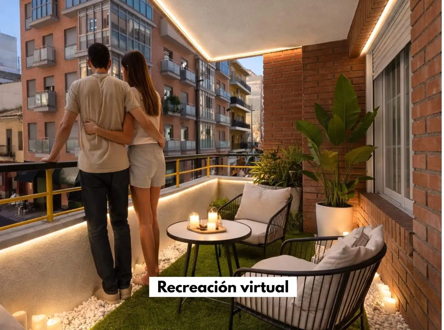 Terrasse von Wohnung zum Verkauf in Gandia mit Terrasse und Balkon