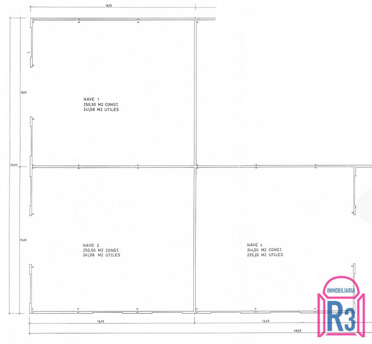 Nau industrial de lloguer a Alcalde Miguel Castaño BIS 1,2,4, La Lastra