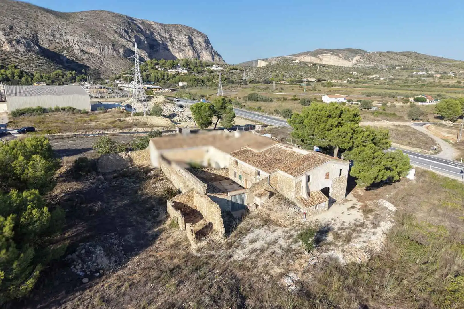 Vista exterior de Finca rústica en venta en Teulada con Trastero