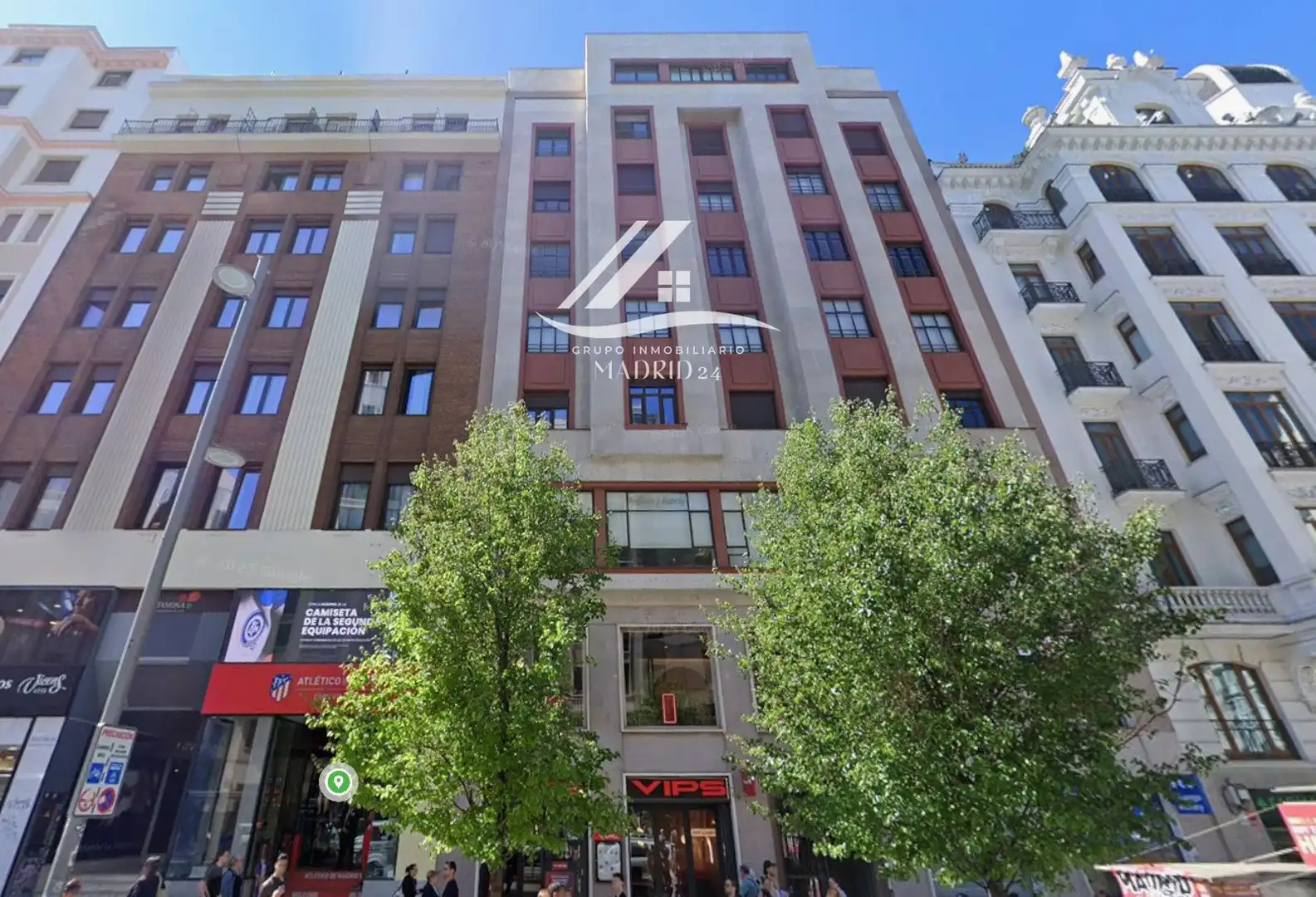 Außenansicht von Büro zur Miete in Madrid