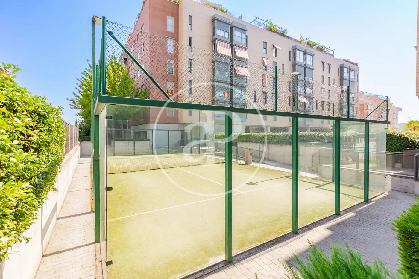 Vista exterior de Piso en venta en Madrid con Aire acondicionado, Calefacción y Jardín privado