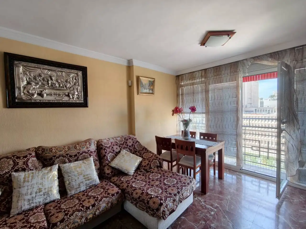 Sala de estar de Apartamento de alquiler en Centro