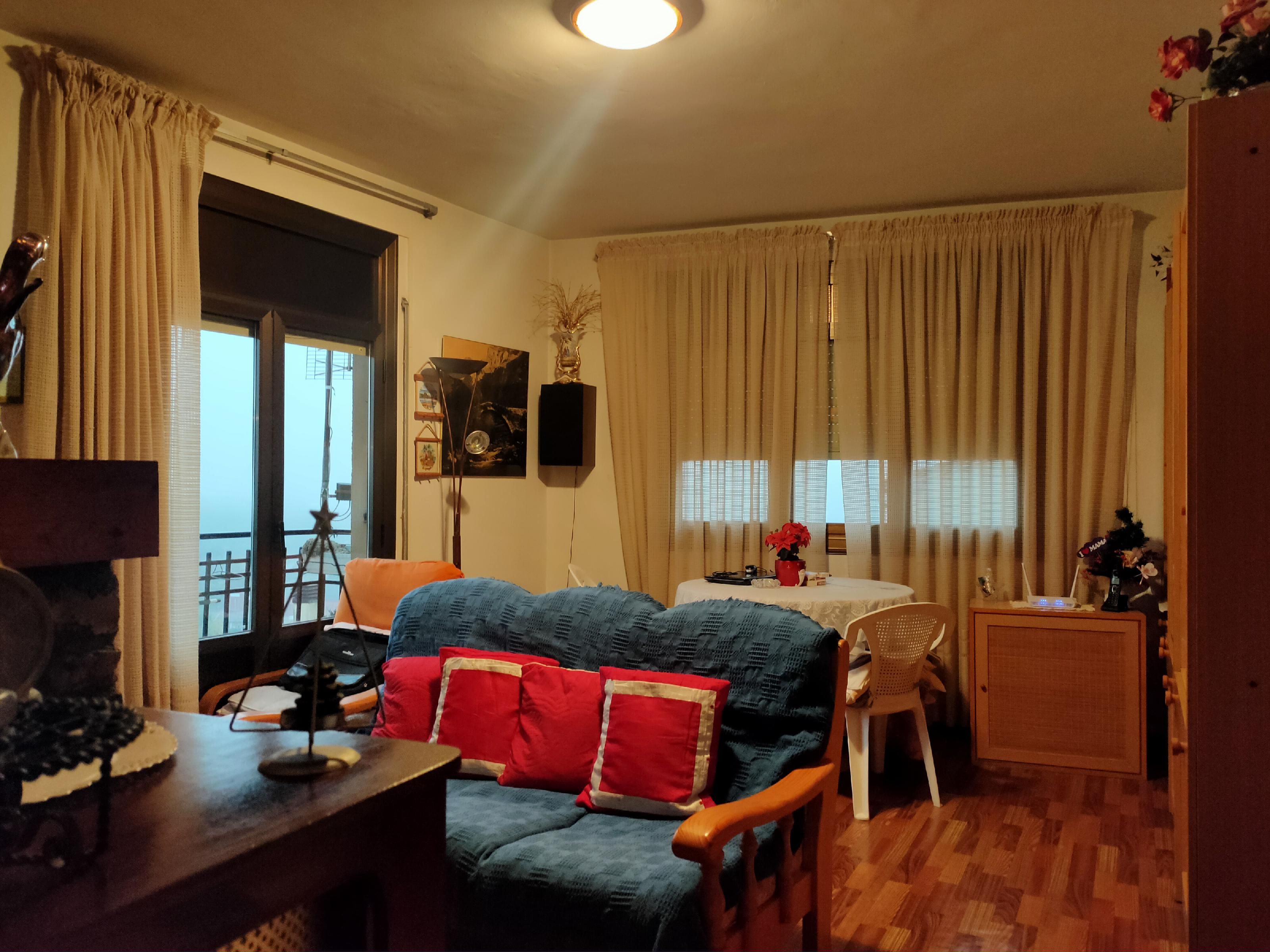 Living room of Flat for sale in Estadilla  with Air Conditioner, Heating and Parquet flooring