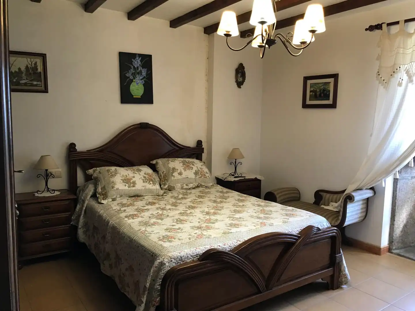 Habitación de Finca rústica en venta en Rois con Calefacción y Piscina