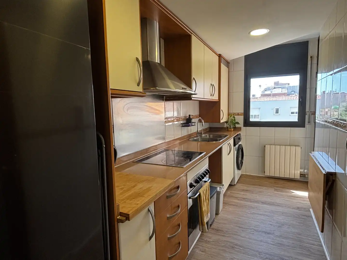 Kitchen of Flat for sale in Terrassa  with Air Conditioner, Heating and Parquet flooring