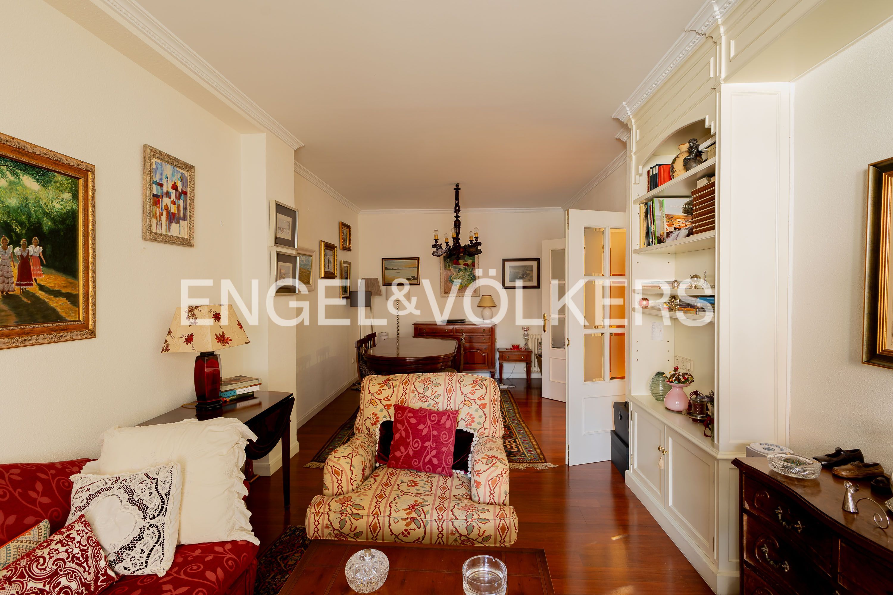 Wohnzimmer von Wohnung zum Verkauf in  Madrid Capital mit Heizung und Terrasse