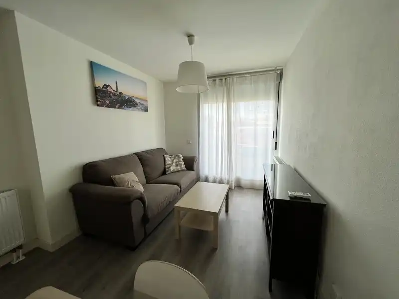 Living room of Flat for rent in  Madrid Capital  with Air Conditioner, Terrace and Storage room