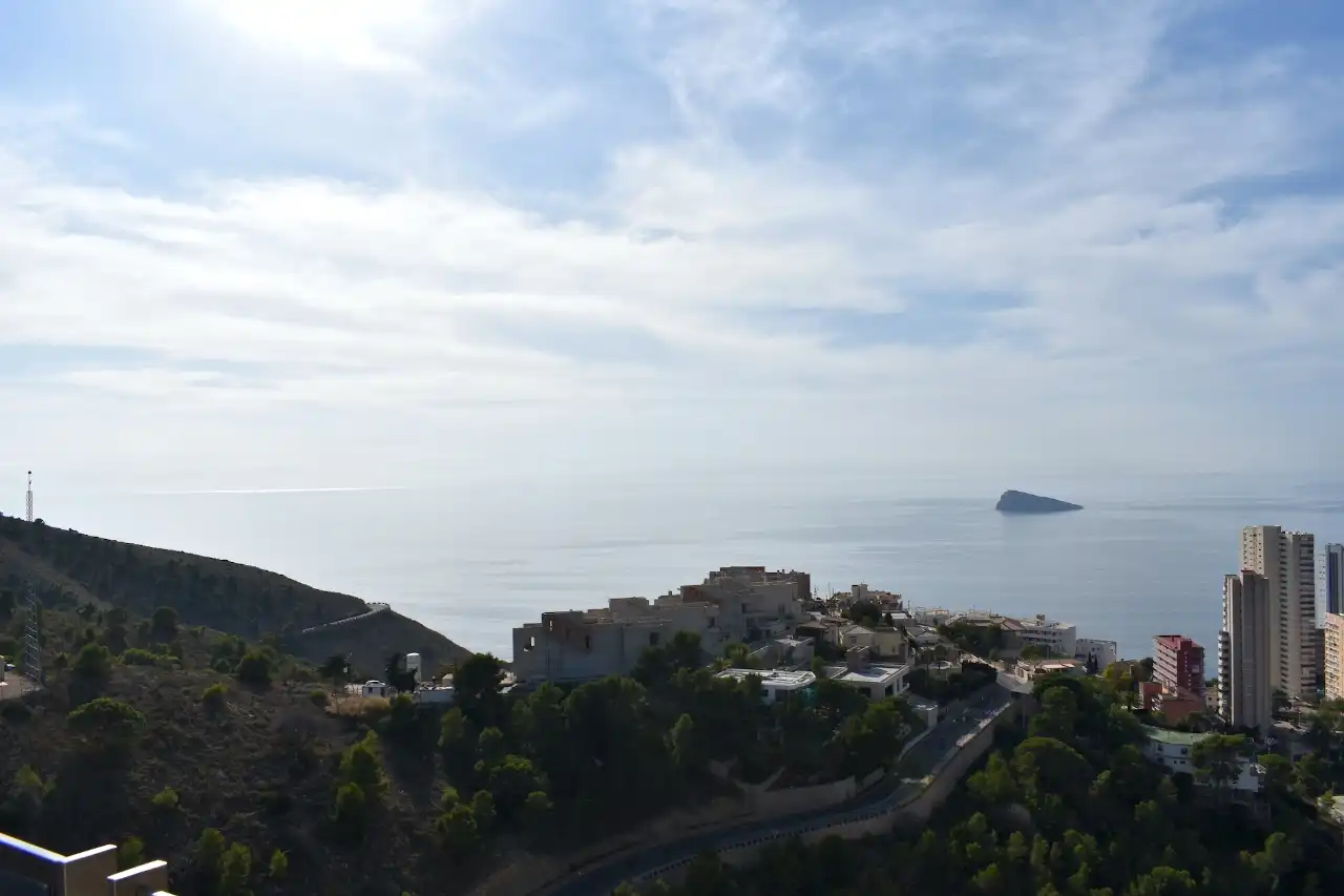 Vista exterior de Apartamento en venta en Benidorm con Terraza
