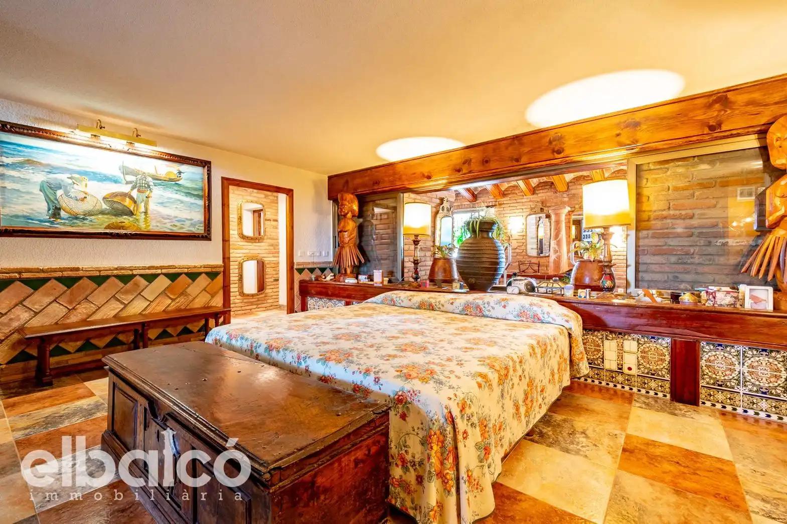 Habitación de Casa o chalet en venta en El Milà con Aire acondicionado, Jardín privado y Terraza