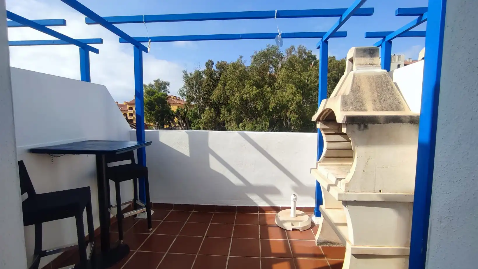 Terraza de Ático de alquiler en Benalmádena con Aire acondicionado, Terraza y Trastero