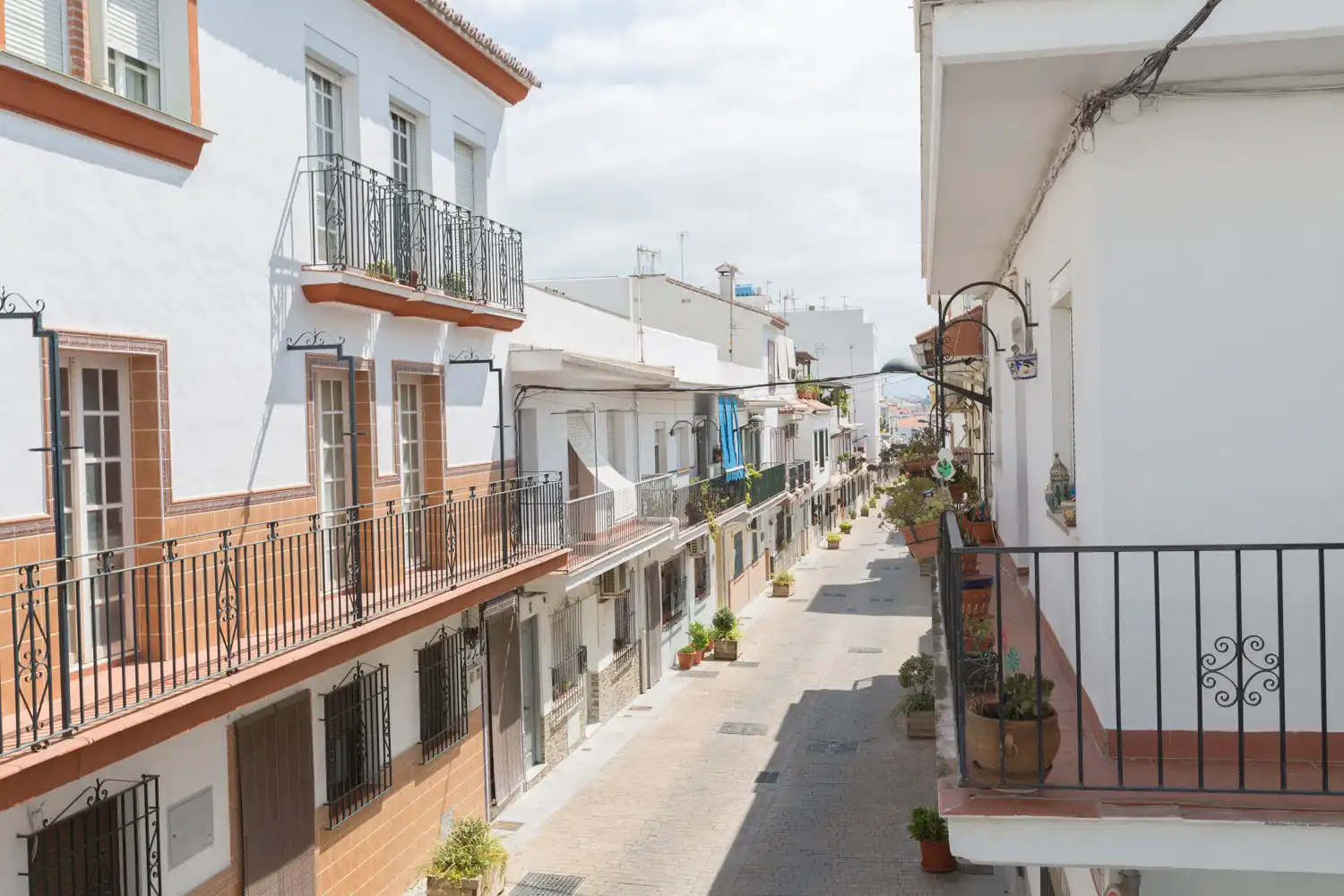 Exterior view of Apartments for sale in Marbella  with Air Conditioner, Terrace and Furnished