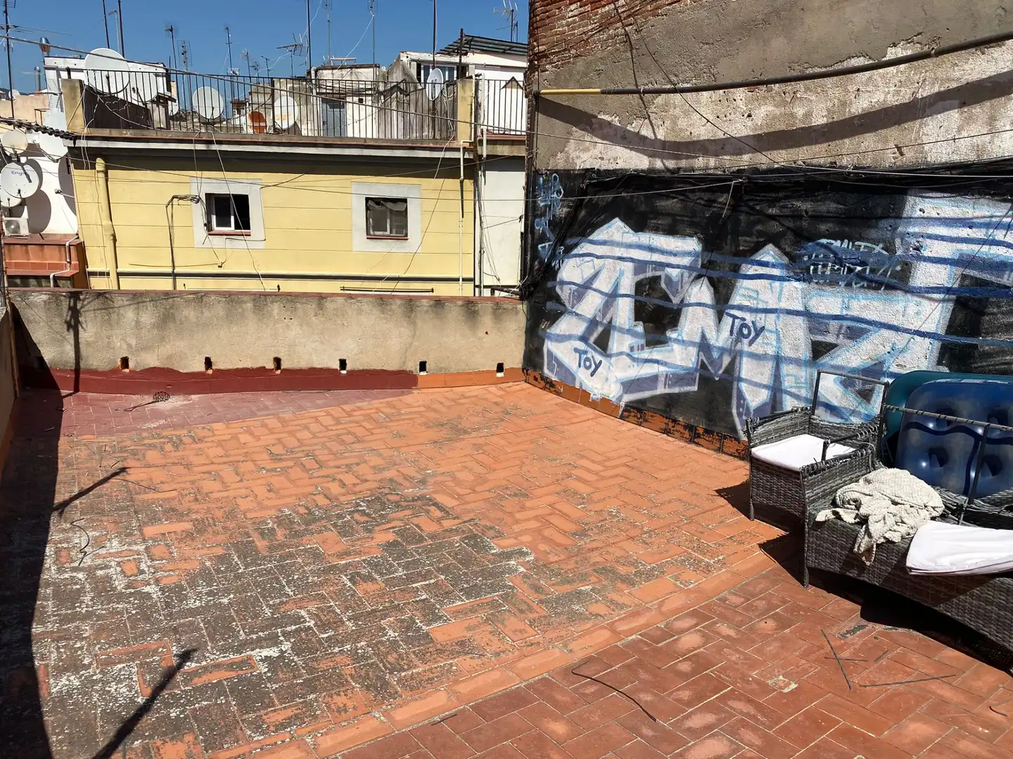Terraza de Piso en venta en Barcelona con Parquet y Horno