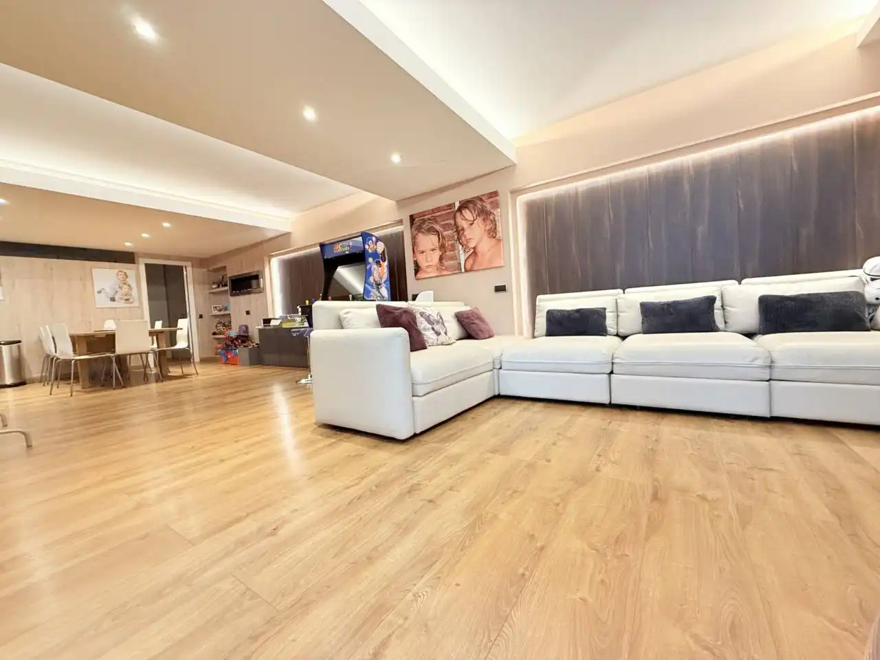 Living room of Houses for sale in Santa Maria de Palautordera  with Air Conditioner, Heating and Terrace