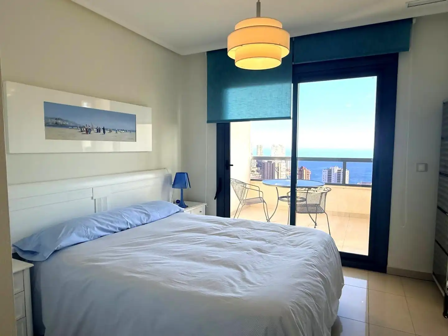 Bedroom of Attic for sale in Benidorm  with Air Conditioner, Private garden and Terrace