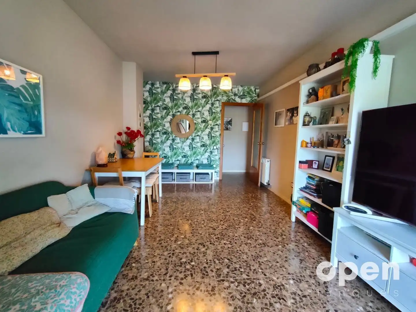 Sala d'estar de Pis en venda en Terrassa amb Aire condicionat, Calefacció i Parquet