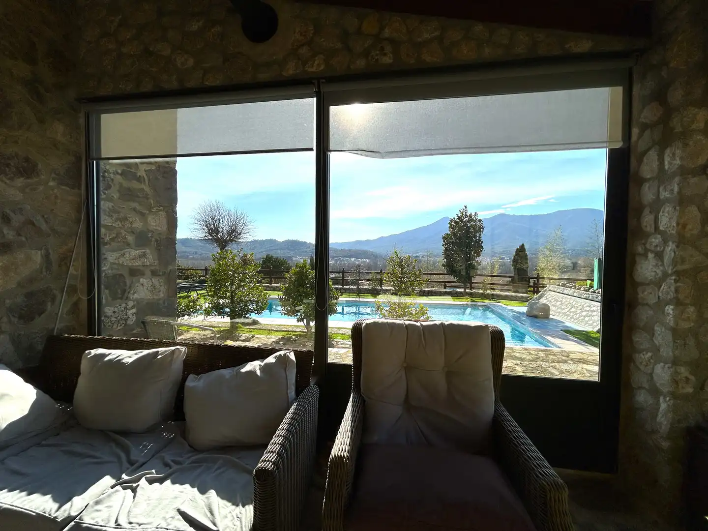 Terraza de Casa o chalet en venta en Sant Julià del Llor i Bonmatí con Aire acondicionado, Jardín privado y Terraza