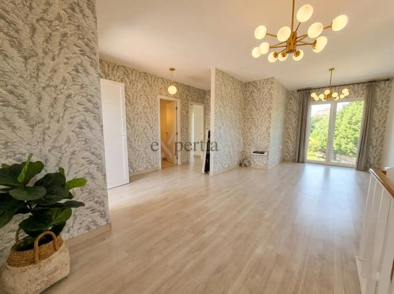 Wohnzimmer von Haus oder Chalet zum Verkauf in Boiro mit Heizung