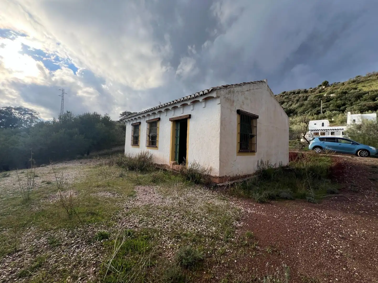 Vista exterior de Casa o xalet en venda en Riogordo