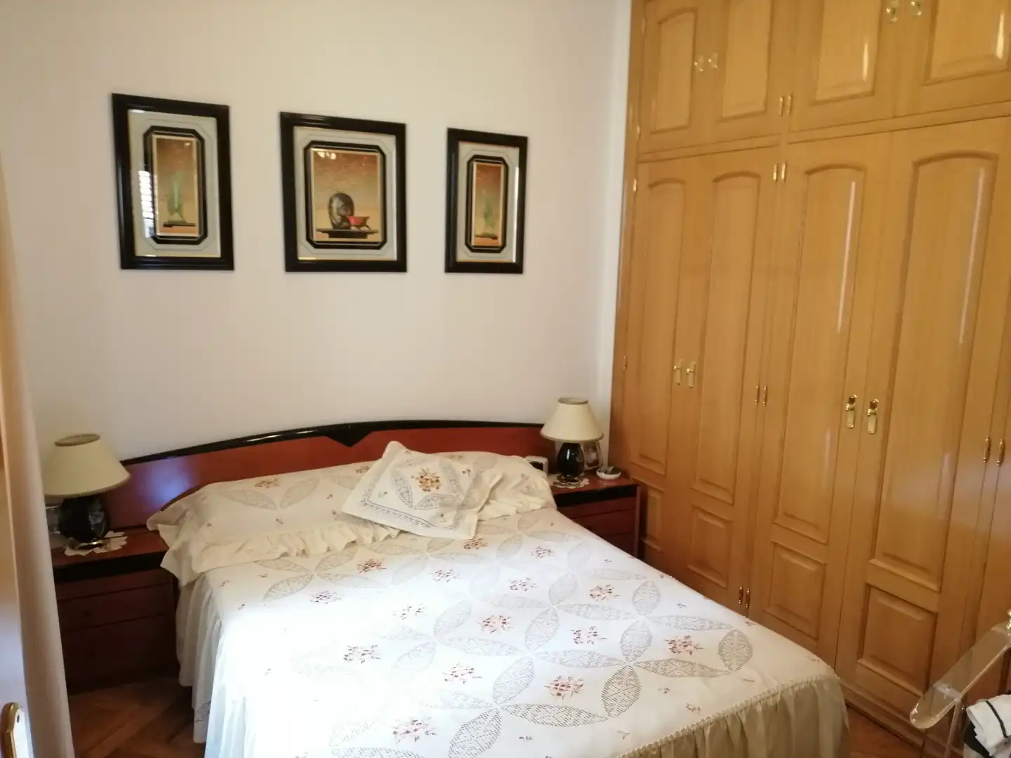 Bedroom of Flat for sale in Madrid  with Air Conditioner, Heating and Parquet flooring