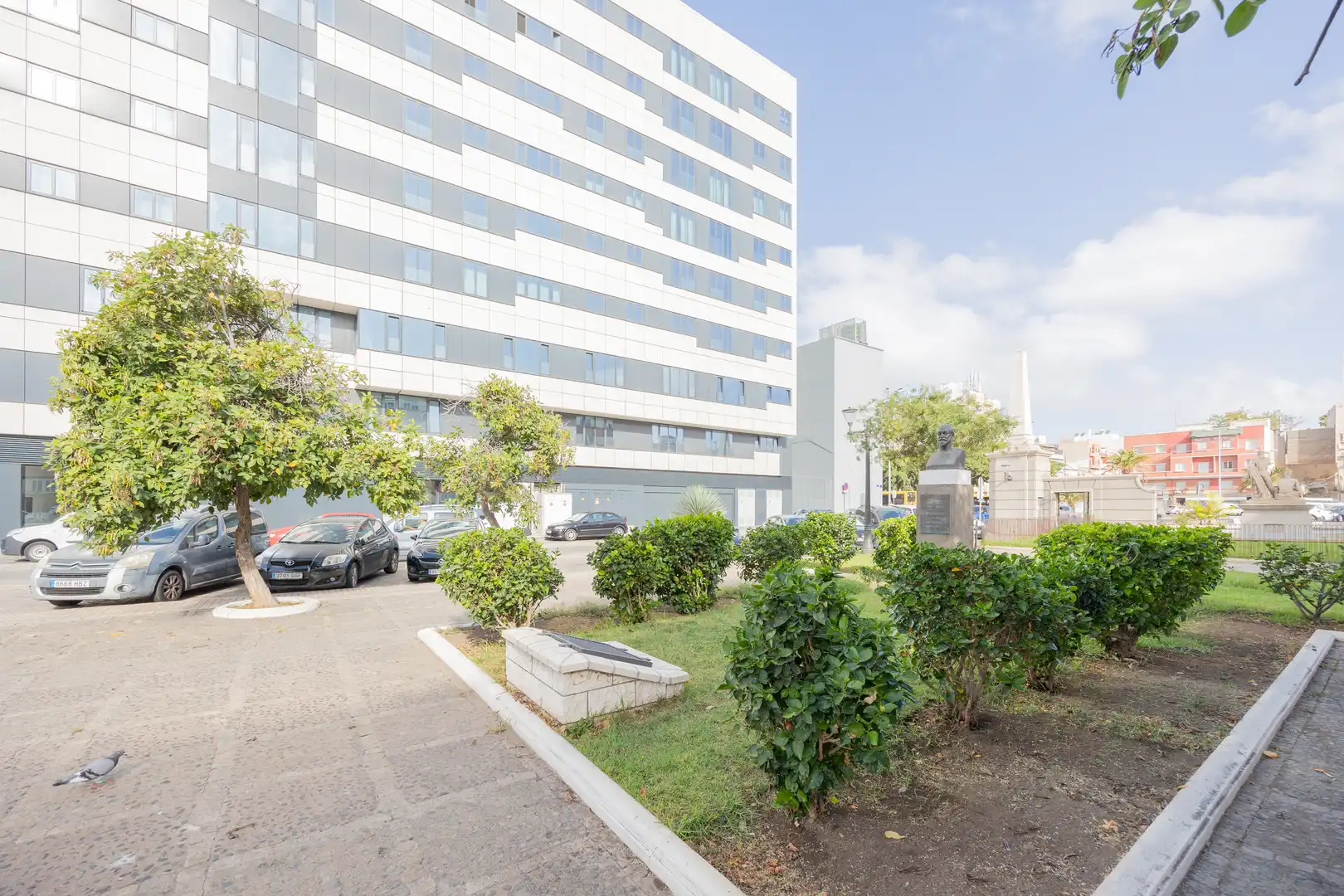 Vista exterior de Pis de lloguer en Las Palmas de Gran Canaria amb Aire condicionat, Traster i Piscina