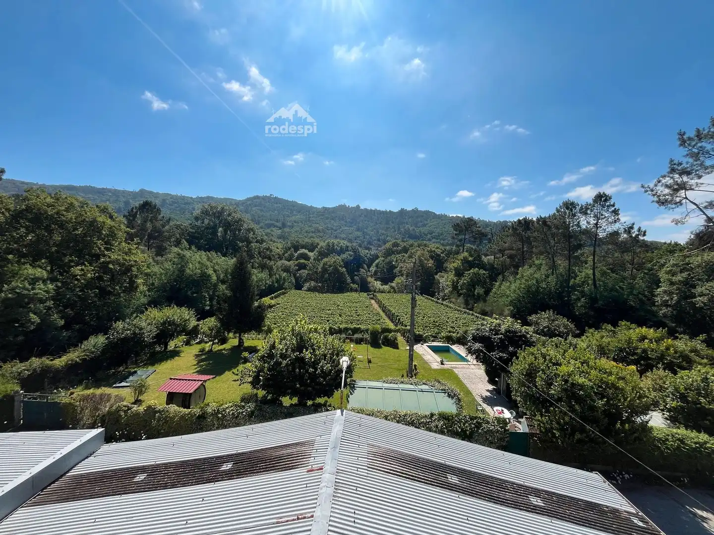Jardín de Casa o chalet en venta en Beade  con Trastero, Piscina y Amueblado