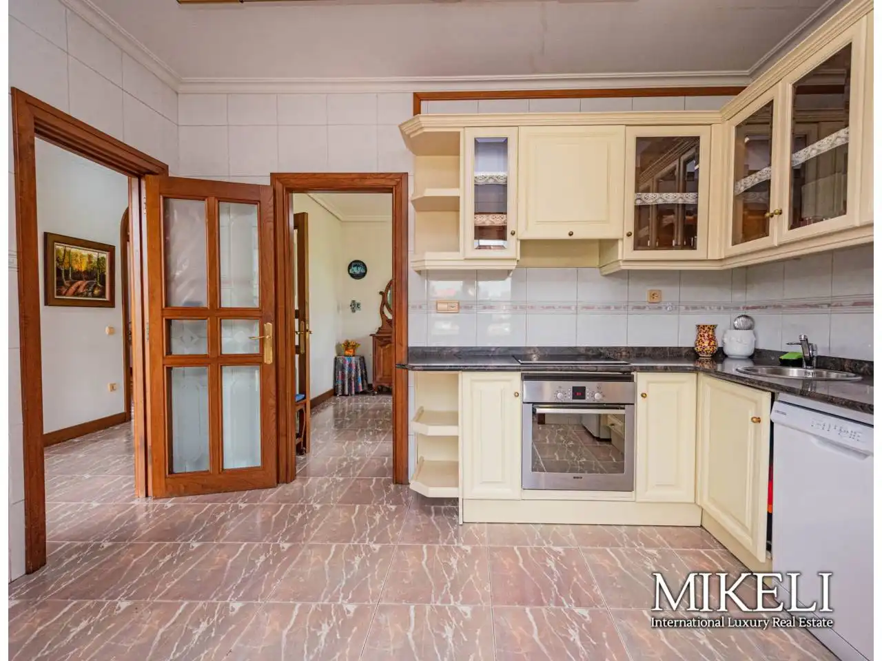 Cocina de Casa o chalet en venta en Santillana del Mar con Calefacción, Jardín privado y Parquet