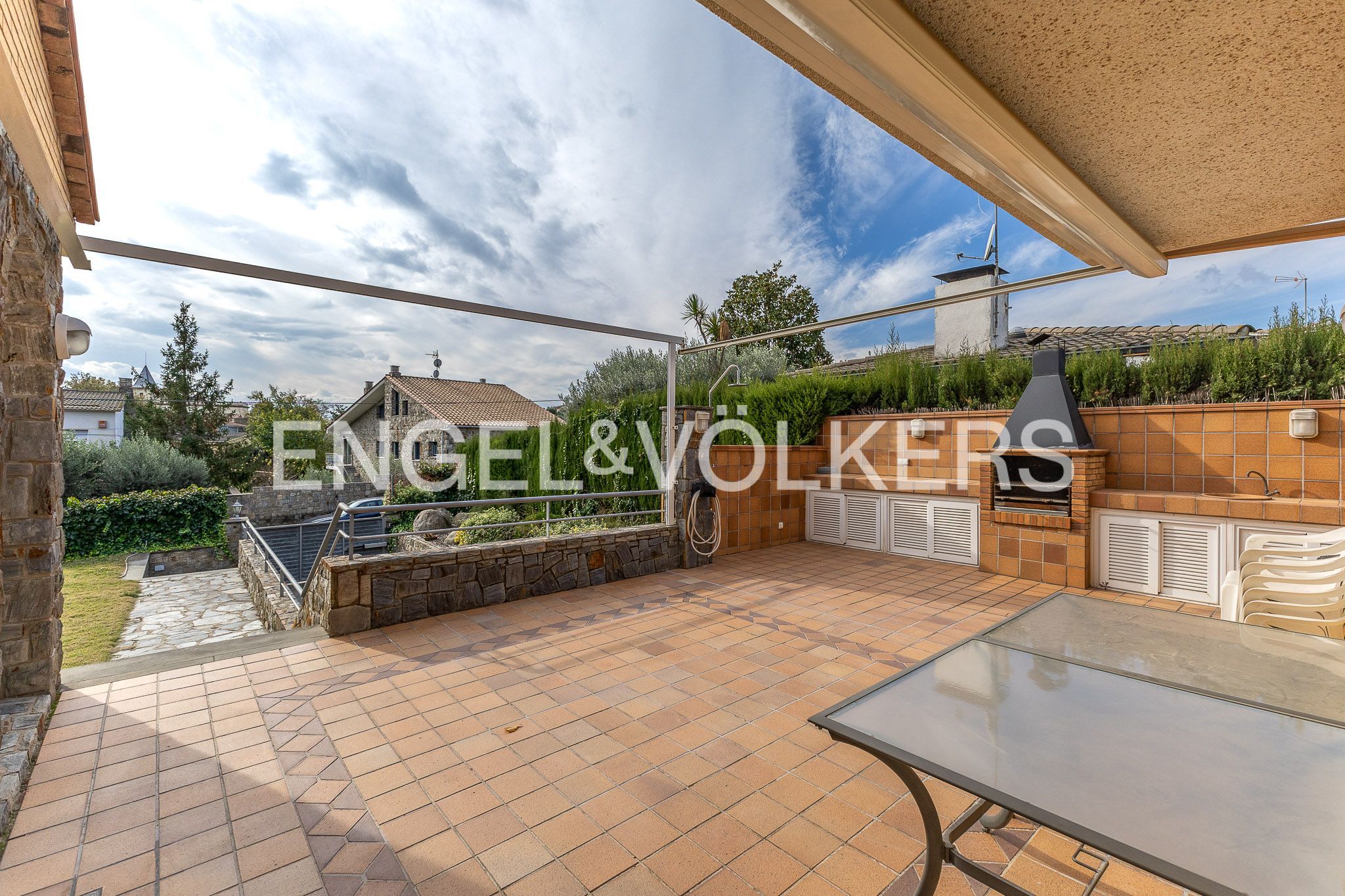 Terrace of House or chalet for sale in Castellar del Vallès  with Air Conditioner, Heating and Private garden