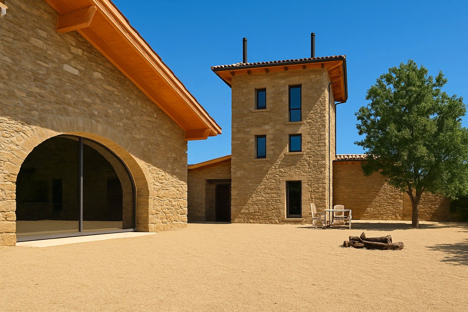 Vista exterior de Finca rústica en venda en Castellbell i el Vilar amb Jardí privat