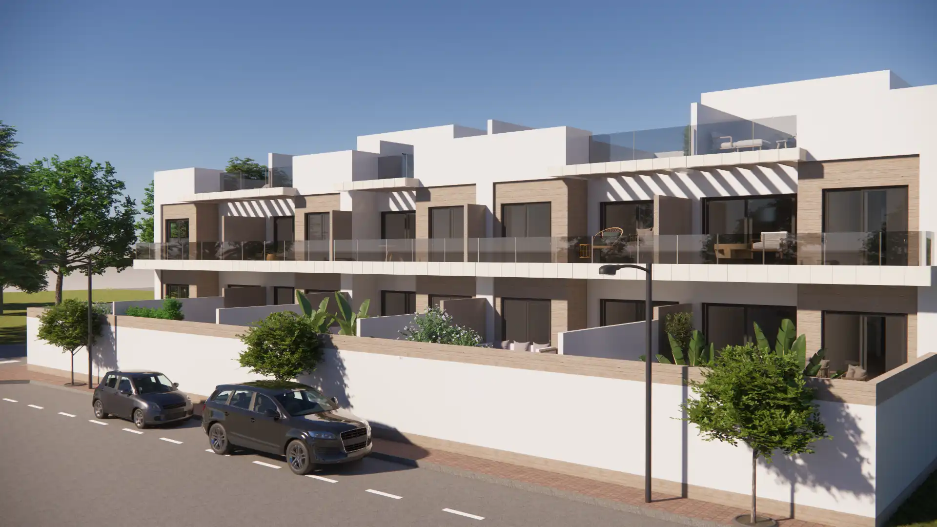 Vista exterior de Pis en venda en Rojales amb Aire condicionat, Terrassa i Jacuzzi