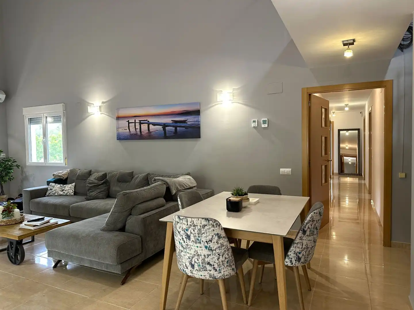 Sala de estar de Casa o chalet en venta en Ontinyent con Aire acondicionado, Calefacción y Jardín privado