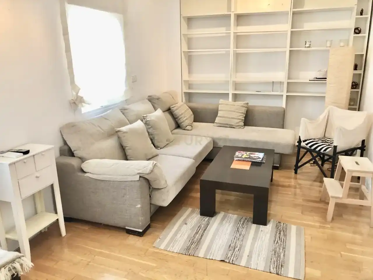 Living room of Apartments for rent in Madrid  with Air Conditioner, Furnished and Oven