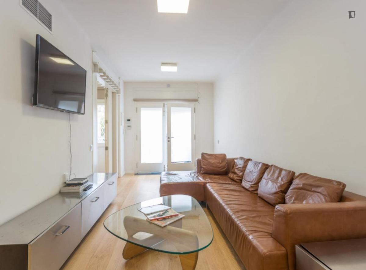 Living room of Apartment to rent in  Barcelona Capital  with Air Conditioner, Heating and Furnished