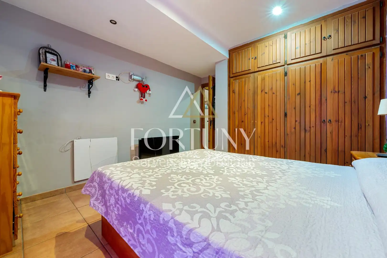 Schlafzimmer von Wohnung zum Verkauf in Reus mit Klimaanlage und Heizung