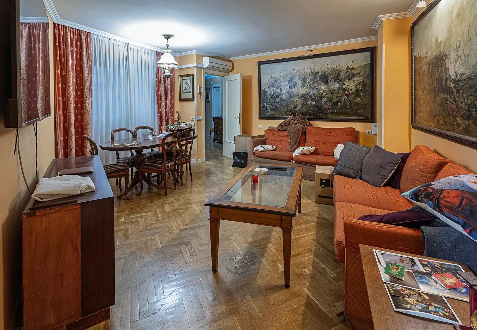 Wohnzimmer von Wohnung zum Verkauf in Valladolid mit Heizung