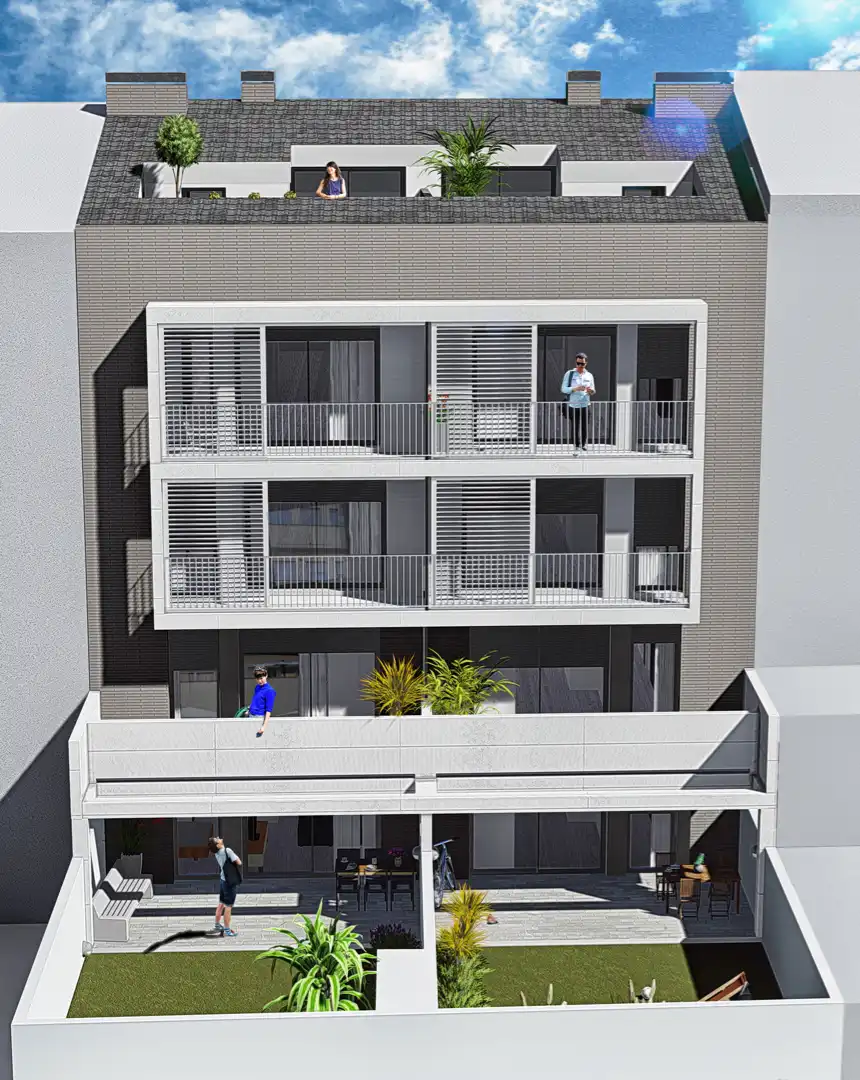 Vista exterior de Dúplex en venta en Rubí con Aire acondicionado, Calefacción y Parquet