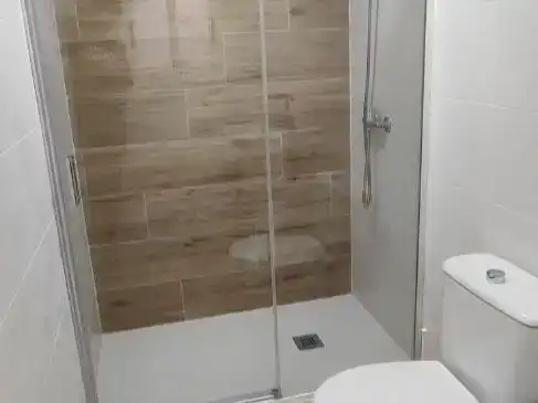 Bany de Dúplex de lloguer en Murcia amb Aire condicionat i Moblat