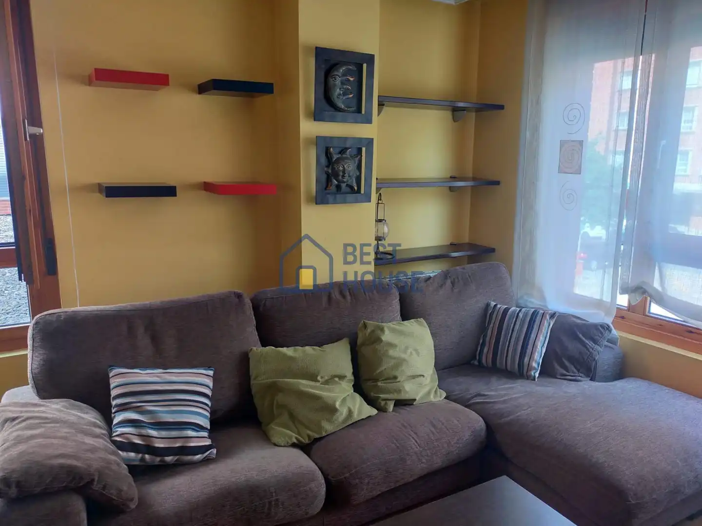 Wohnzimmer von Wohnung zum Verkauf in León Capital  mit Heizung, Privatgarten und Abstellraum