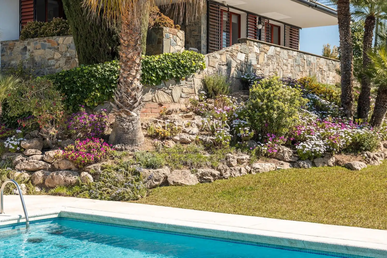 Jardín de Casa o chalet en venta en Badalona con Aire acondicionado, Terraza y Trastero